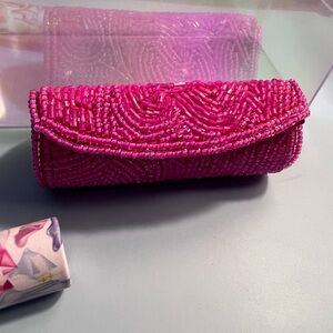 Mary Kay Pink Beaded lipstick case
